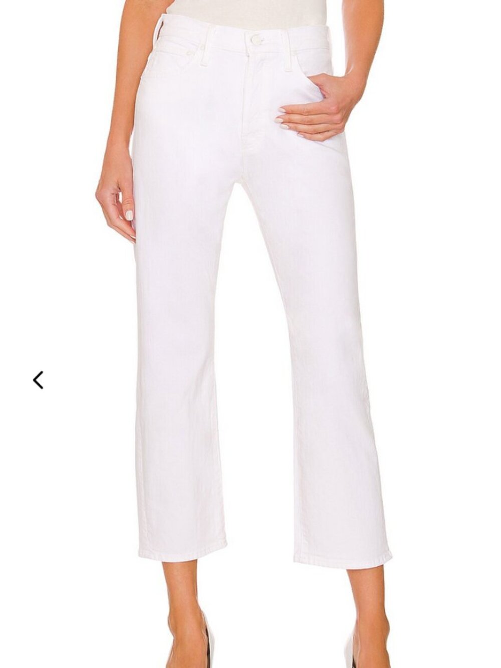 MOTHER Denim The Ditcher Crop Totally Innocent *32*
